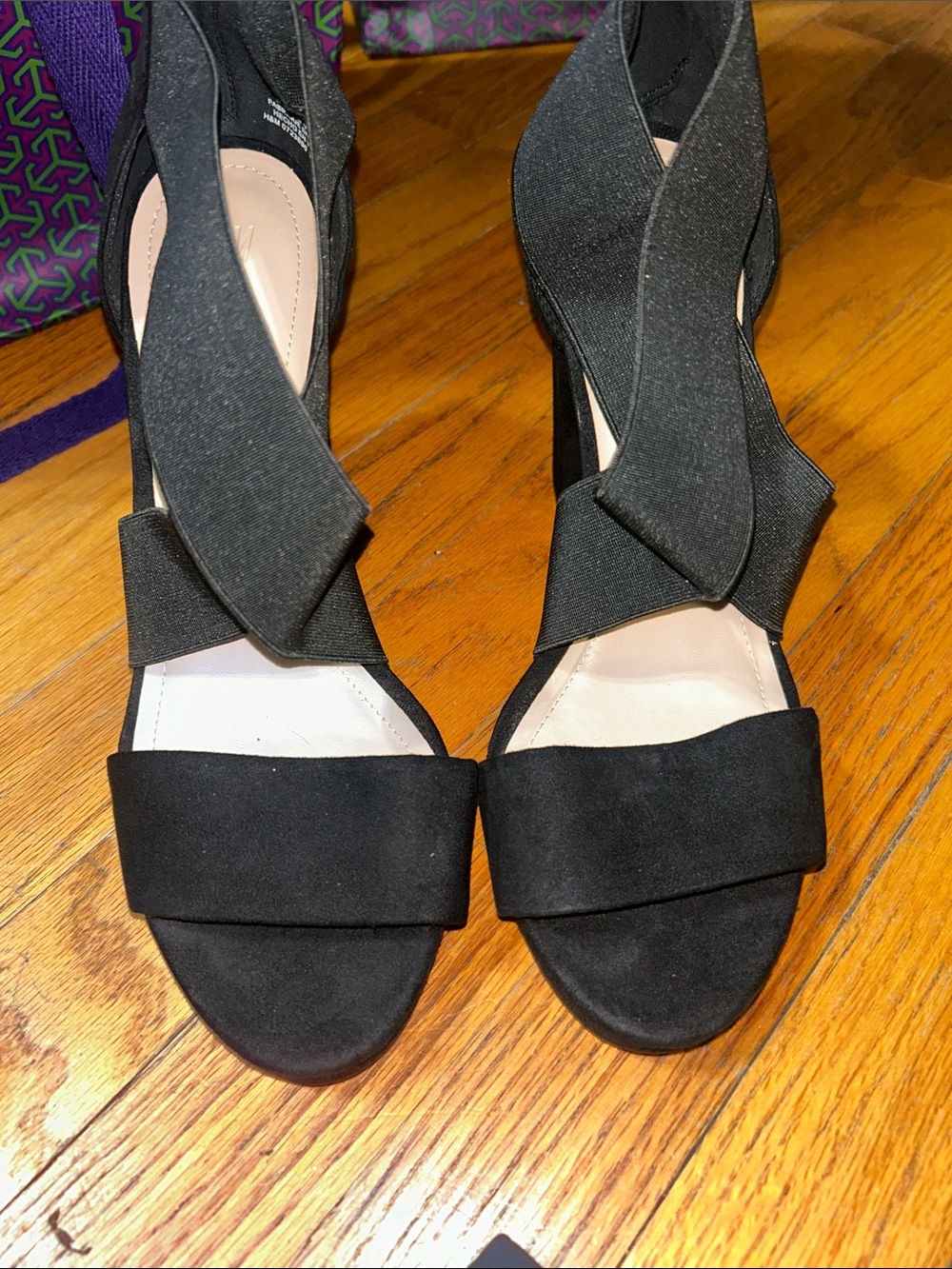 Used H & M suade wedges